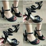 Sepatu Jelly Heels IMPORT merek BARA BARA
