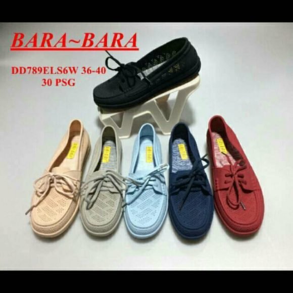Sepatu Jelly Vintage Tali IMPORT MEREK BARA BARA