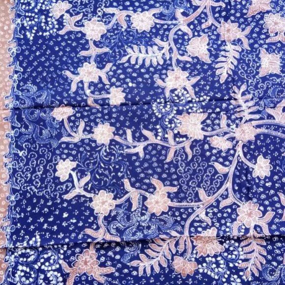 Kain Batik Tulis Lasem Dua Warna 2w-002