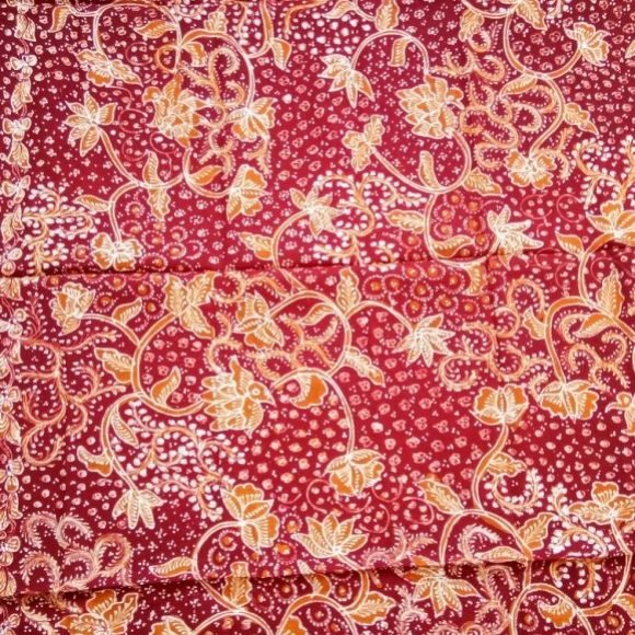 Kain Batik Tulis Lasem Dua Warna 2w-007