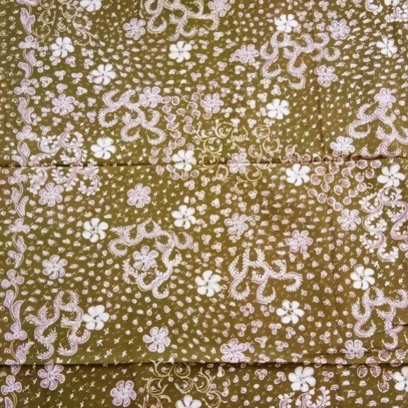 Kain Batik Tulis Lasem Dua Warna 2w-008