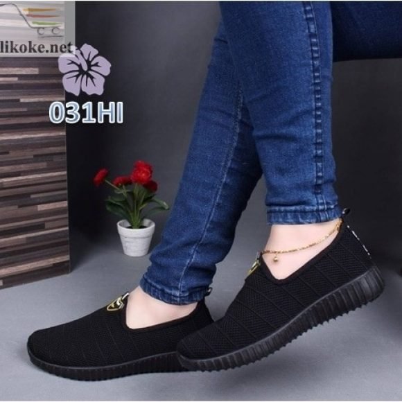 Sepatu Wanita Slip On Multi Line Sport 031