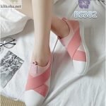 Sepatu Wanita Slip On Sport MX Pink - BS382