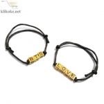 Gelang Nama Natural Brown Etnik-1