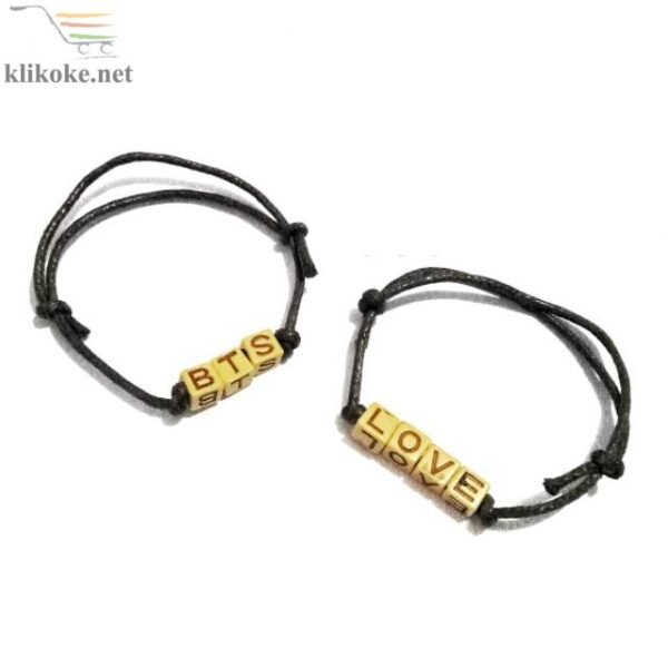 Gelang Nama Natural Brown Etnik-1