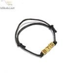 Gelang Nama Natural Brown Etnik-2