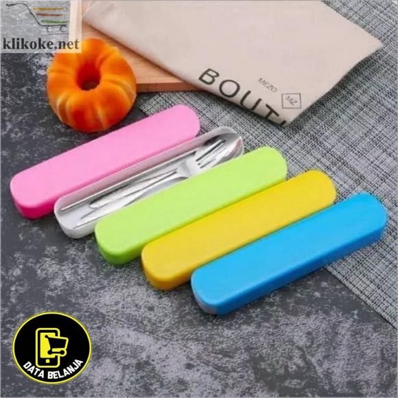 Set Sendok Garpu Sumpit Stainless Steel