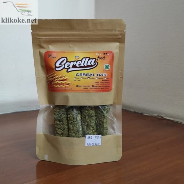 Serella Cereal Bar Rasa Teh Hijau