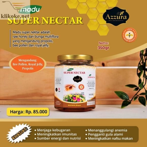 Madu Murni Super Nectar Azzura 350gr