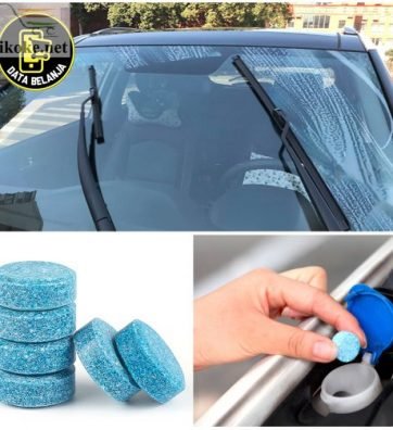 Tablet Air Wiper / Sabun Wiper / Pembersih Kaca Mobil Pembersih Serbaguna